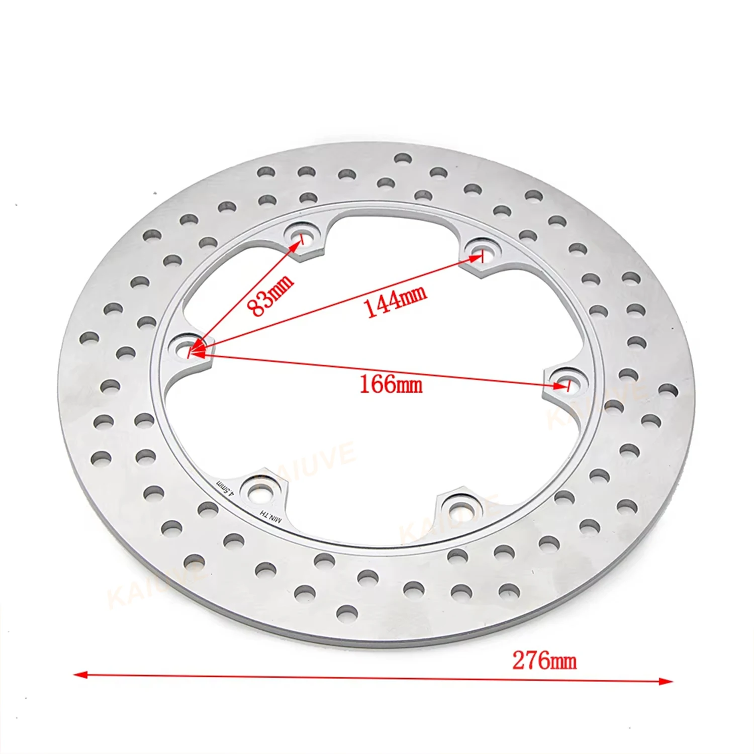 Motorcycle Rear Brake Disc For Honda NT650 NT700 Deauville VT1100 C2 C3 CB1000 CBR1000 CB1300 SC40 CB1300 F1 SC40 NT700 VA6