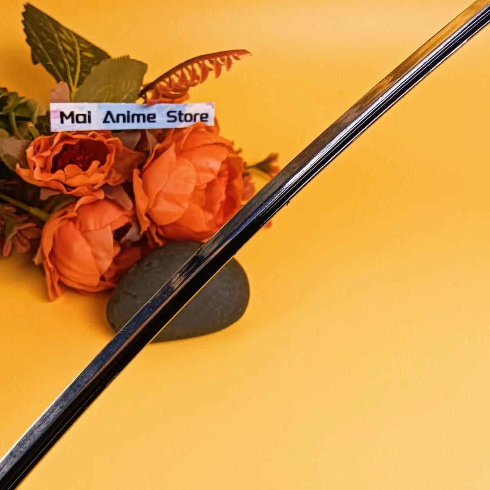 10in Mini Tanjirou Katana Reale Katana Giapponese Metallo Demone Slayer Spada Piccolo Originale Samurai Ainme Kimetsu No Yaiba Giocattolo Regalo