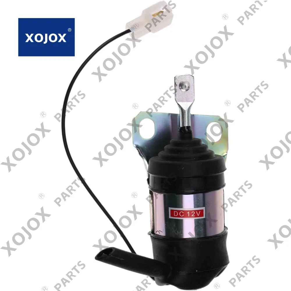 xojox ZTUOAUMA 12V Brandstofuitschakeling Solenoid 15471-60010 E5753-60013 voor Kubota Denso B1250 B1750 L2900 L4200 Kioti Tractoren DK35