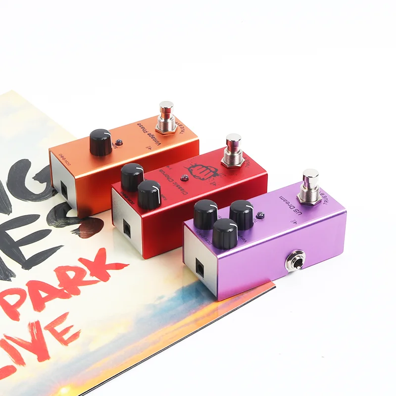 Electric Guitar Pedal Overdrive/ Distortion/Chorus/Delay/Tremolo Delay Looper Reverb True Bypass for Versatile Tones view 2