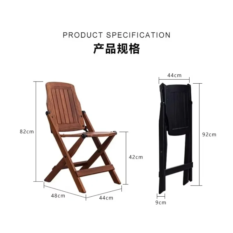 Classic home old folding chairs, coffee shop chairs, homestay courtyard tables and chairs, retro balcony dining tables