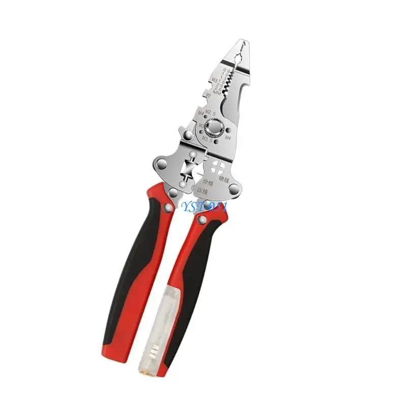 

E15A 16 In 1 Foldable Wire Stripper Tool Wire Stripper Wire Crimper Wire Crimping Tool Multifunctional Electrician Pliers