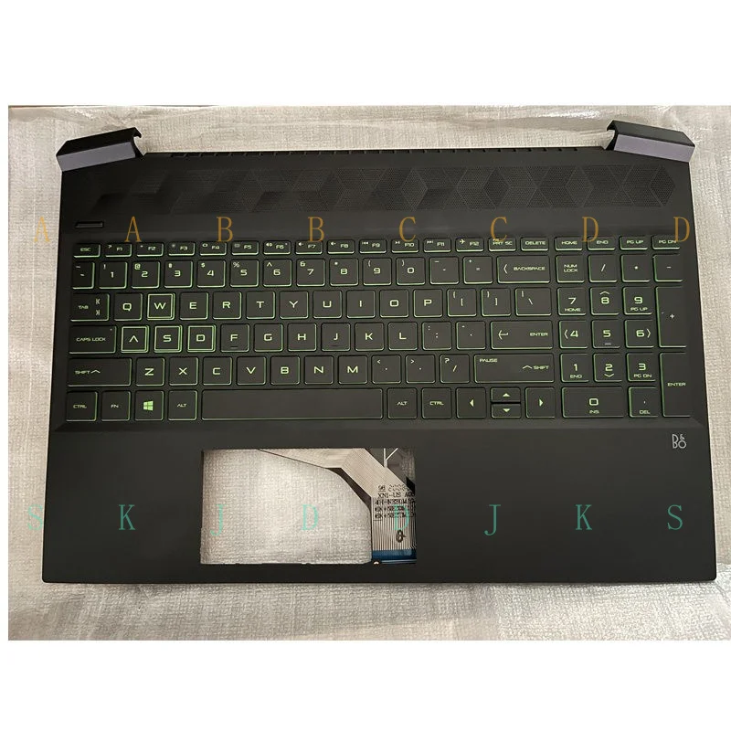 

M for HP OMEN 6 15-EC TPN-Q229 Laptop C Cover keyboard L72600-001 L72597-001