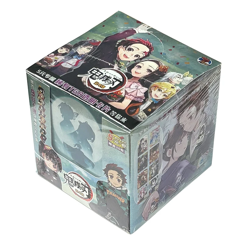 New Demon Slayer Cards GM-0405 Booster Box TCG Game Cards Kimetsu No Yaiba Table Playing Toys For Family Children Christma Gifts