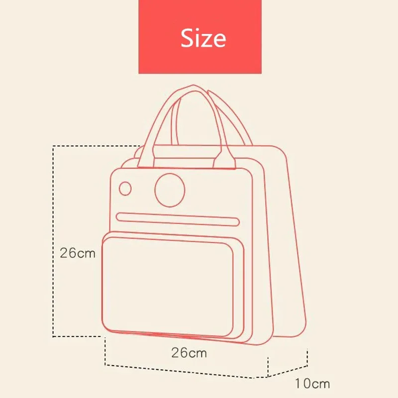 Fashion Zipper Handbag Baby Outing Supplies Storage Messenger Bag High Capacity Portable Mother Stroller Hanging Bag For Baby Bo