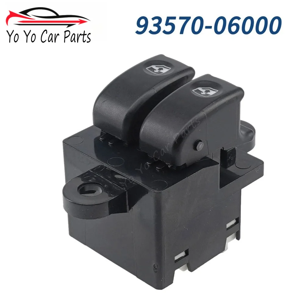93570-06000 Electric Window Control Switch Button 9357006000 For Hyundai Atos Prime 1998-2002 Atos MPV 2000 -2003 6 Pins