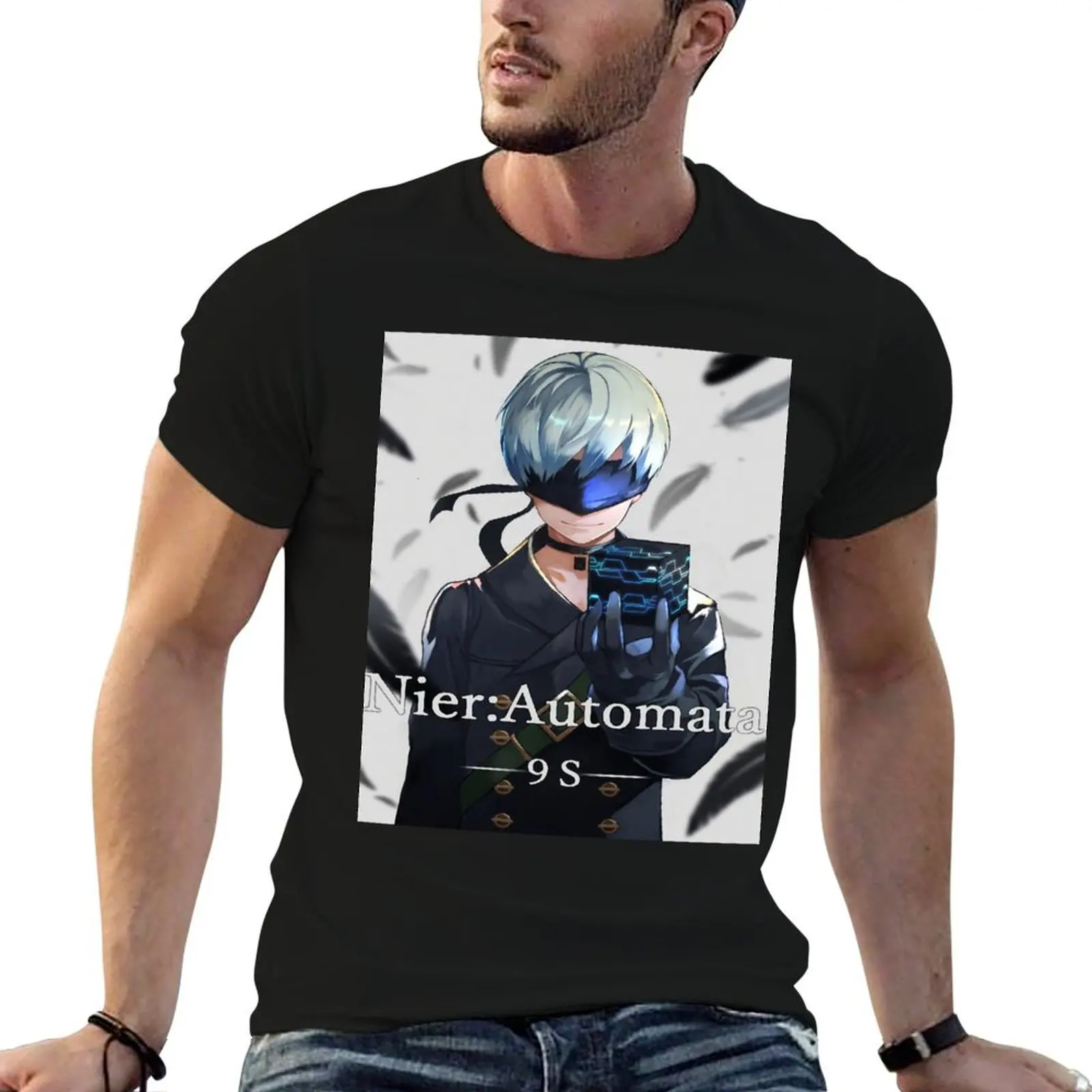 

nier automata T-Shirt essential t shirt t shirt man plain man t shirt graphic T-Shirt
