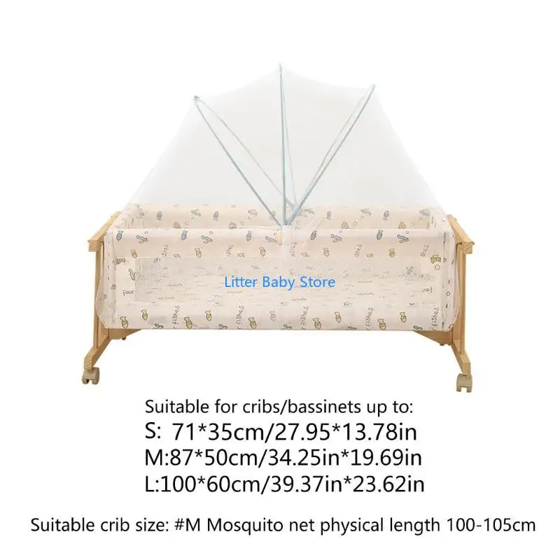 N80C Универсальная сетка от насекомых для люльки в помещении и на открытом воздухе, сетка от насекомых