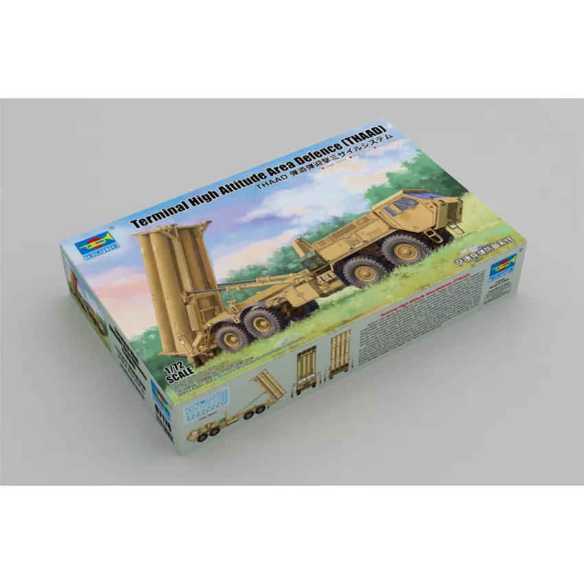 Trumpeter 07176 1/72 Scale Terminal High Altitude Area Defence (THAAD) Military Plastic Assembly Model Kit