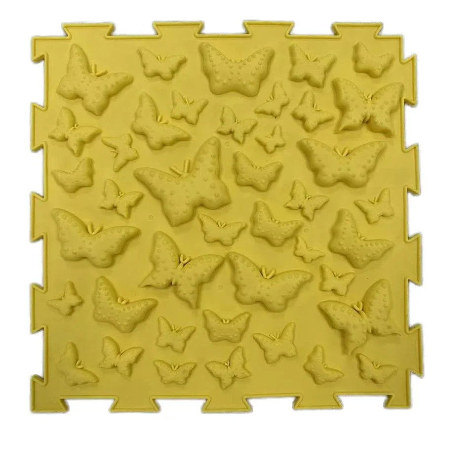 لعبة ألغاز TPE ثلاثية الأبعاد ناعمة متعددة الوظائف للأطفال والأطفال الصغار وسادة تدريب التكامل الحسي