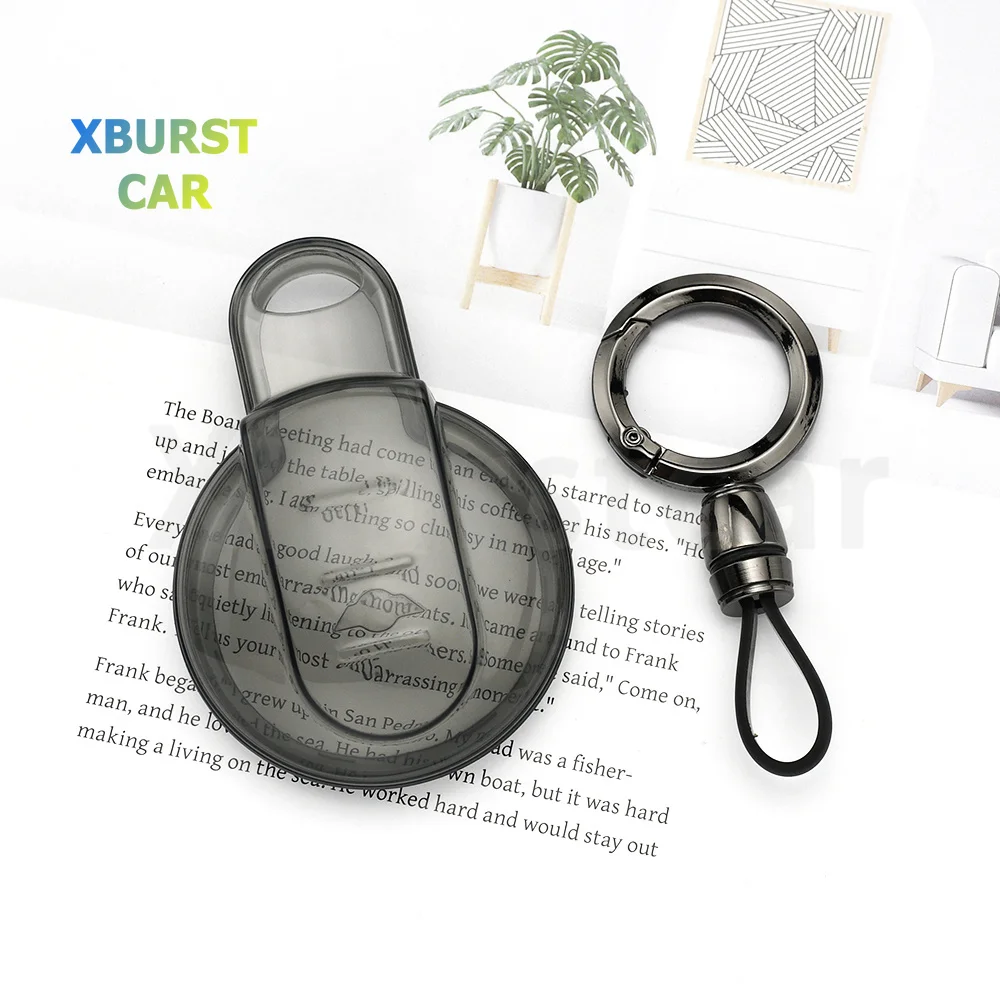 For BMW MINI COOPER S ONE CLUBMAN COUNTRYMAN JCW F54 F55 F56 F57 F60 Transparent TPU Keyless Shell Fob Cover Key Protection Case