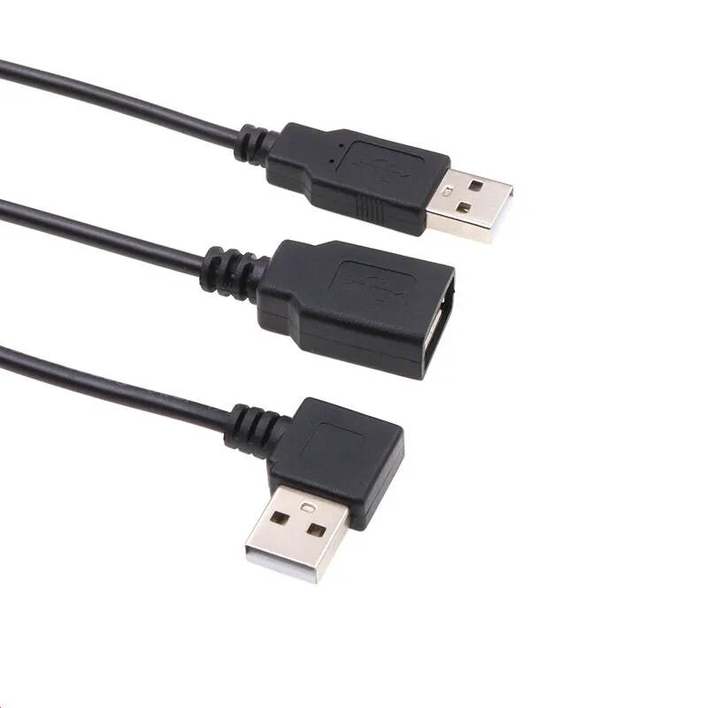 Cord 2/4 Core USB Cable Extension Data Power Male Female Single Head Led Light Cable for Fan, Keyboard, LED Board, Light Bar