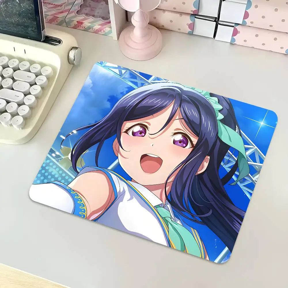 1pc Kanan Matsuura Anime Characters Small Mousepad Keyboard Pad Laptop Cushion Non-slip Deskpad