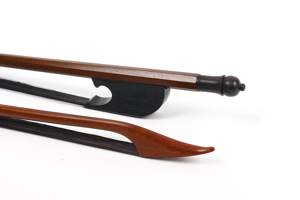 

Advanced 4/4 violin bow Baroque Bows Straight Fine Pull Natural Black Bow hair