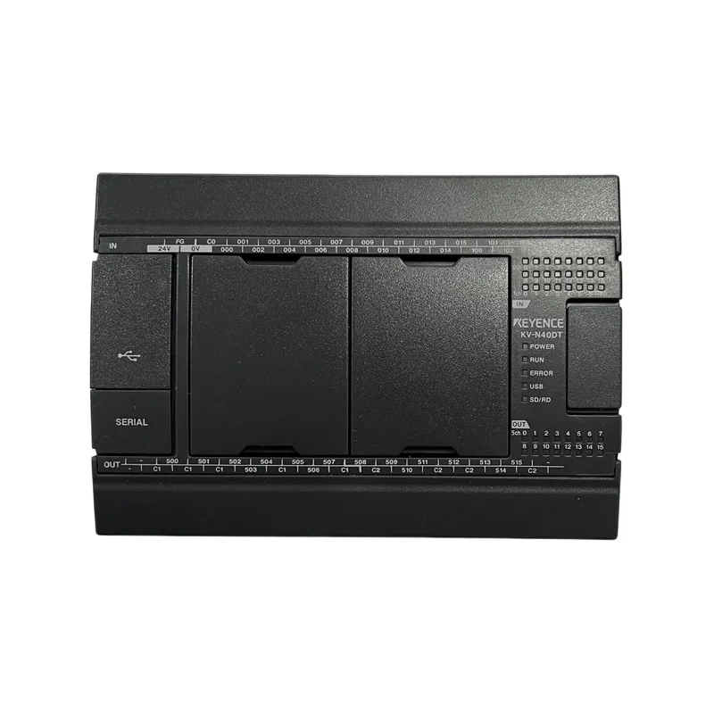 Good KEYENCE KV-N40DT KV-N40ATP KV-N14DR  KV-N60AT PLC Programmable Controller Basic Unit Used for Indicator Light Alarm in Stoc