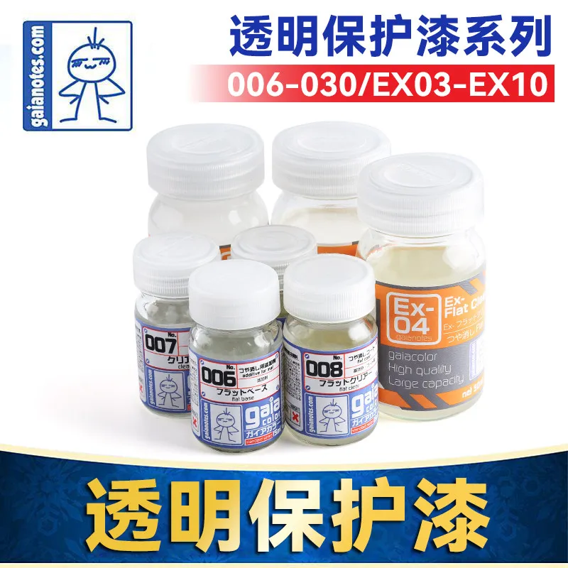 GAIA  Protective Paint Military FigureTransparent Extinction Model Gloss Semi-Gloss