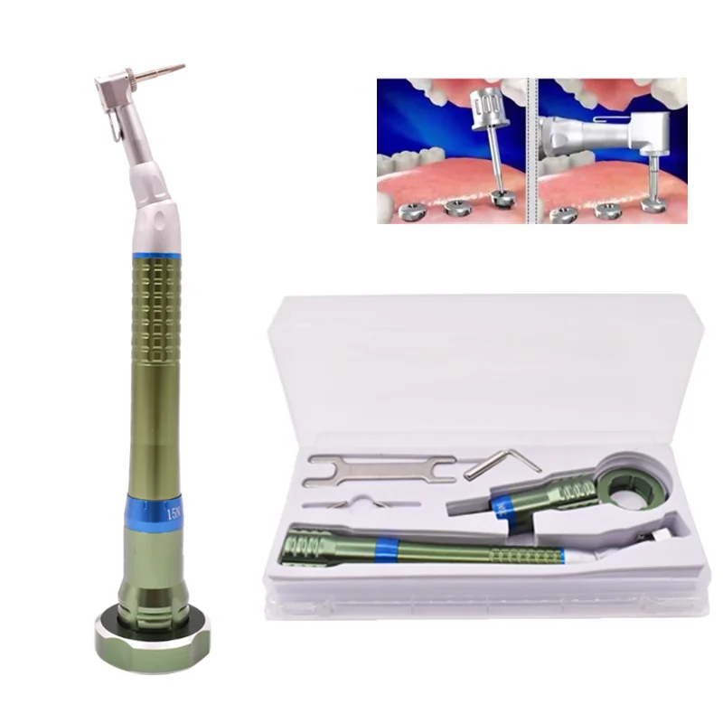 Implant Dental Instrument Torque Handle Set Handpiece Wrench Type Torque 20N/35N Dentist Tool Implant