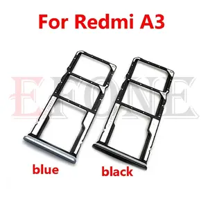 Bilashmart 10 Xiaomi Redmi A3 A4 5G 2024 SIM Card Tray Slot Holder Adapter Socket Repair Parts