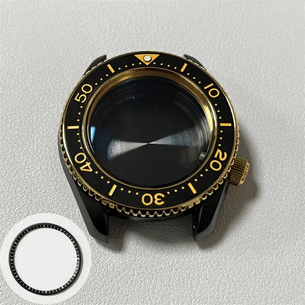 Professional Diving Watch Case Modify SBDX001 Watch Shell Sapphire Glass Ceramic Bezel For NH35A/ NH36A Movement