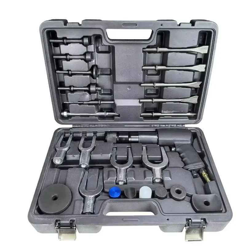 Chassis Brake Disc Various Vehicles Tapered Punch Flat Chisel Ball Fork Powerful Air Hammer Impact Hammer Kit
