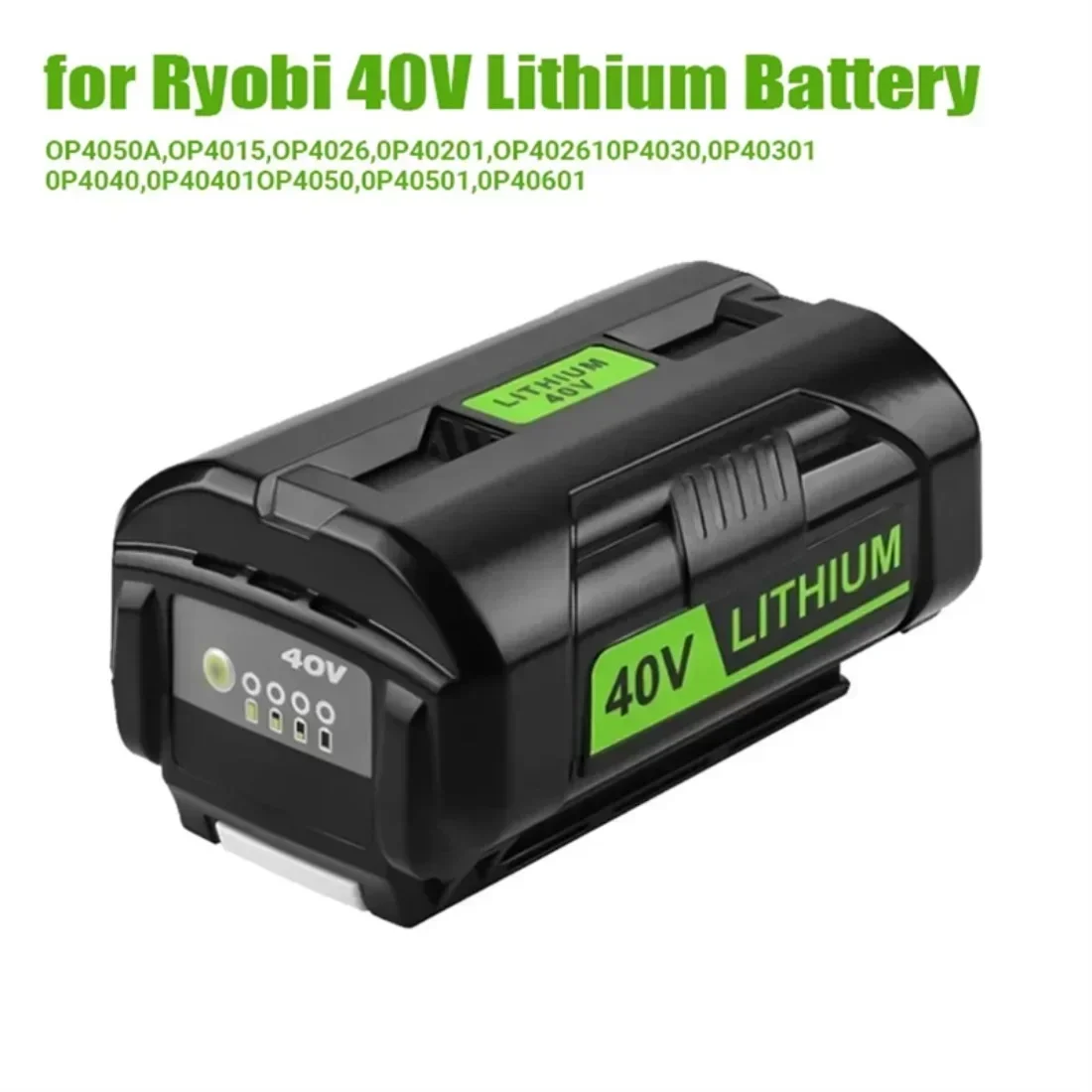 

40V 6000MAH lithium-ion batteries For Ryobi series wireless power tools OP4040 OP4026 OP4030 OP4050 OP4060A OP40201 OP40301