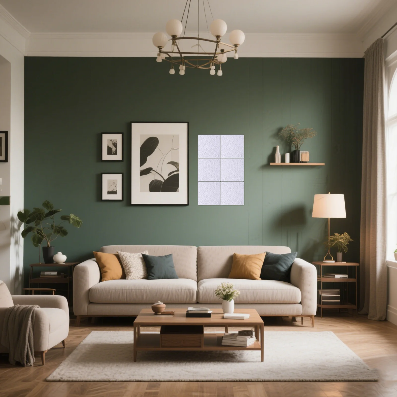 6 قطع من ألواح الحائط المصنوعة من البوليستر على شكل حرف V، بلاط صوتي عازل للصوت لعرض الصور في المكتب والفصول الدراسية #2