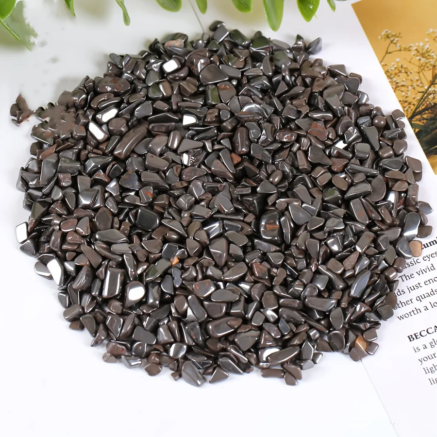 60/180/300g Hämatitsteine, polierte Kristallsplitter, Bastelzubehör, Geschenke, Dekoration für die Ecken des Raumes