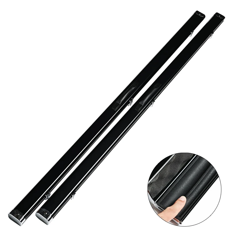 

High Quality Hard Cue Case for Two Pieces Snooker Carrying Bag With 2 Slots Aluminum Billiard Pool Snooker Cue Case