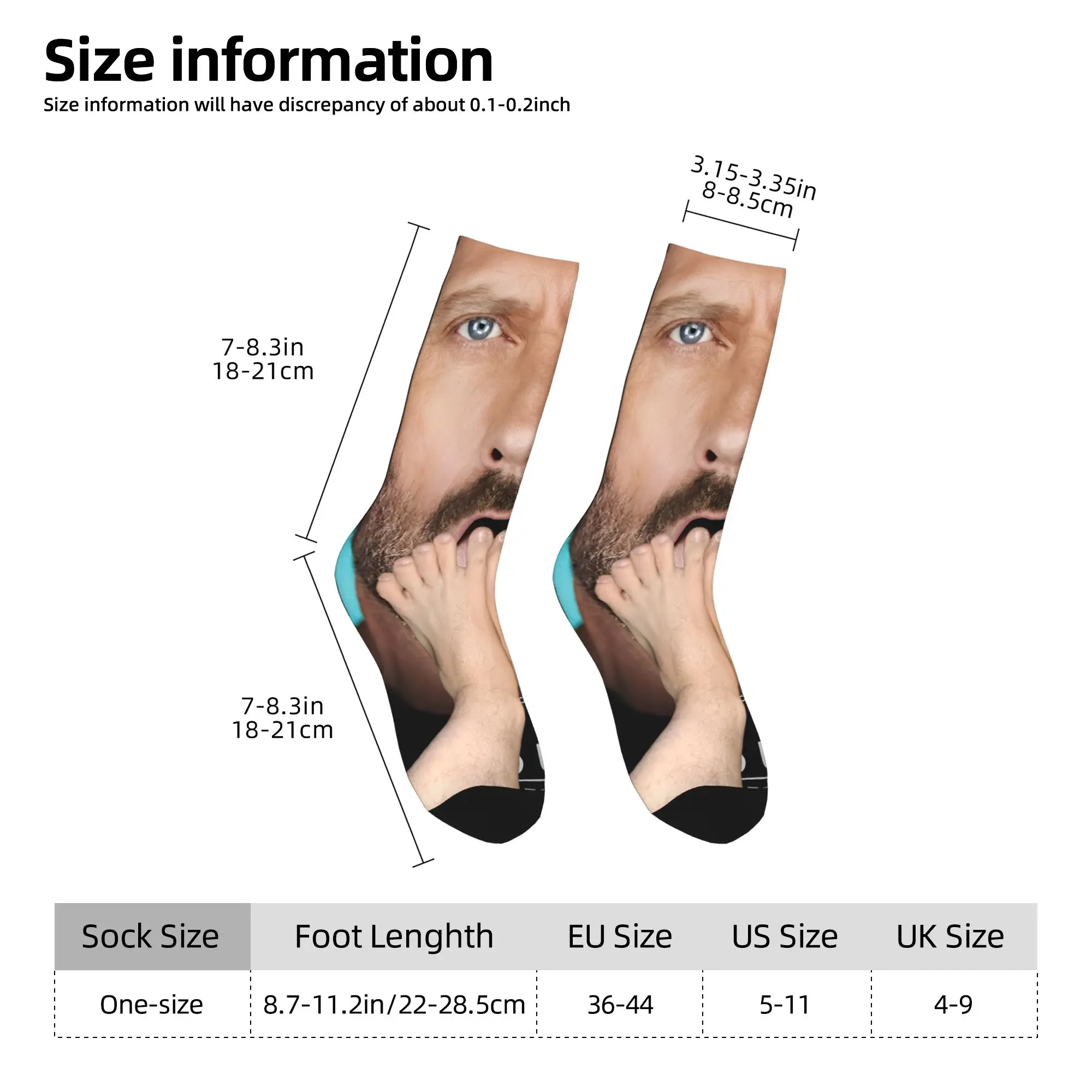 جوارب American Television House MD جوارب غير قابلة للانزلاق للنساء والرجال جوارب تسلق ناعمة جوارب مطبوعة كورية للخريف #5