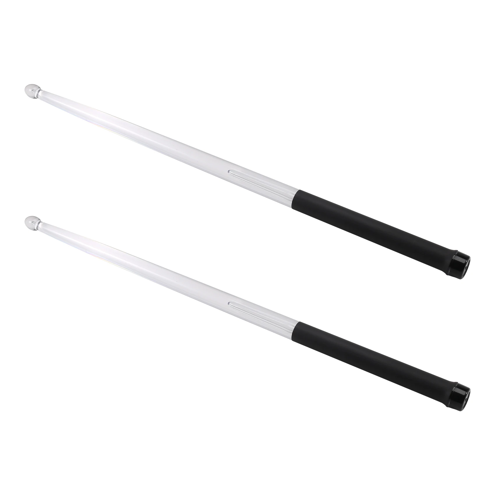 1 Pair LED Light Up Drum Sticks Glowing Drumsticks Anti-Slip Grip Light Up Drum Sticks Drum Accessories