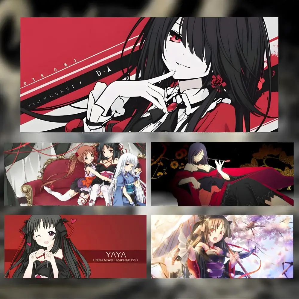 anime magical U-Unbreakable Machine-Doll Mouse Pad Large Thick Desk Pad Stitched Edges Gaming Mouse Mat for PC