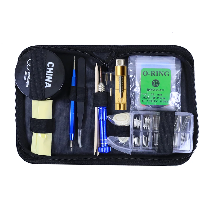 101/121 Piece Set Watch Repair tool, Disassemble the watch strap, replace watch strap connecting rod ,  replace waterproof ring