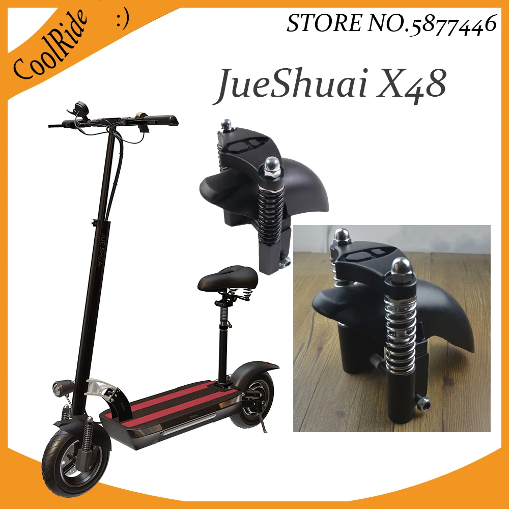 

10 Inch Electric Scooter Front Shock Absorber Kit Spring Hydraulic Bearing Tire for Jueshuai X48 Kugoo M4 Pro