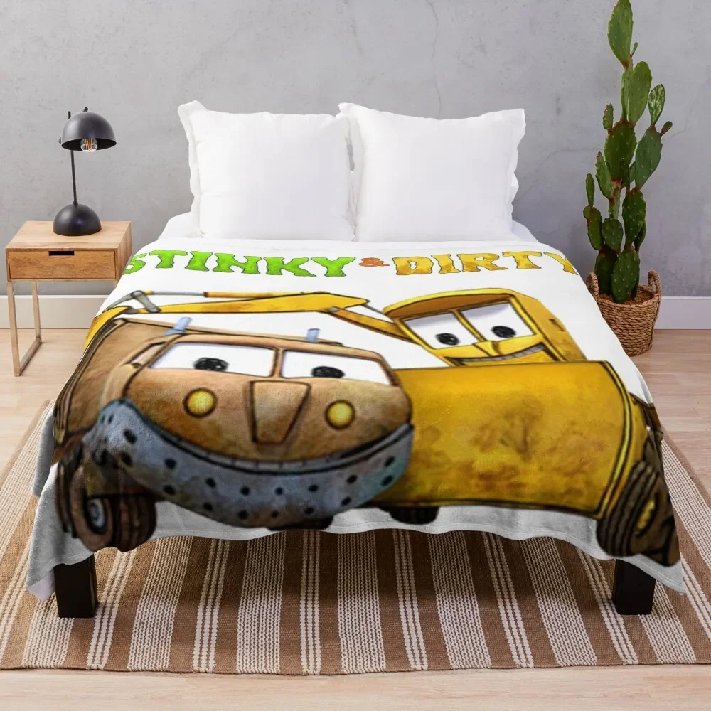 The Stinky Dirty Show Throw Blanket valentine gift ideas For Sofa Thin Fluffys Large Blankets