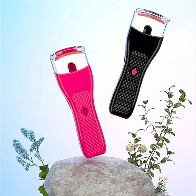 A005-الكهربائية رمش بكرة الشعر المحمولة رمش بكرة الشعر فرشاة ساخنة رمش الشباك كفاف العين تسخين سريع بكرة الشعر B