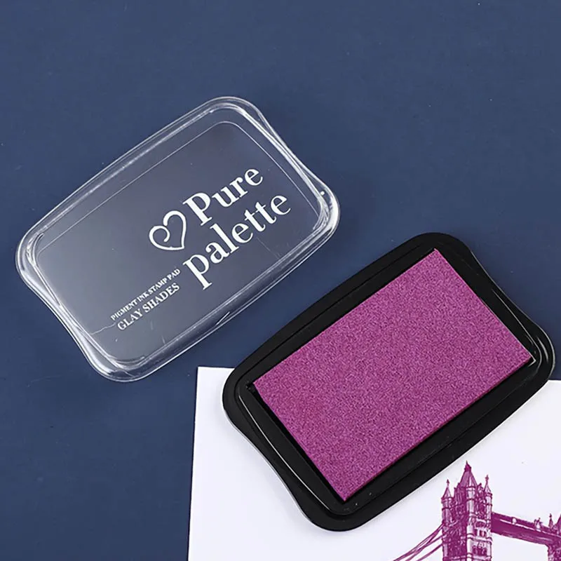 6 قطع - وسادات حبر إسفنجية بلون سادة كلاسيكية -6 ألوان كلاسيكية، تستخدم للطوابع المطاطية وسجلات القصاصات والورق واللوازم الفنية التي تصنعها بنفسك، #2