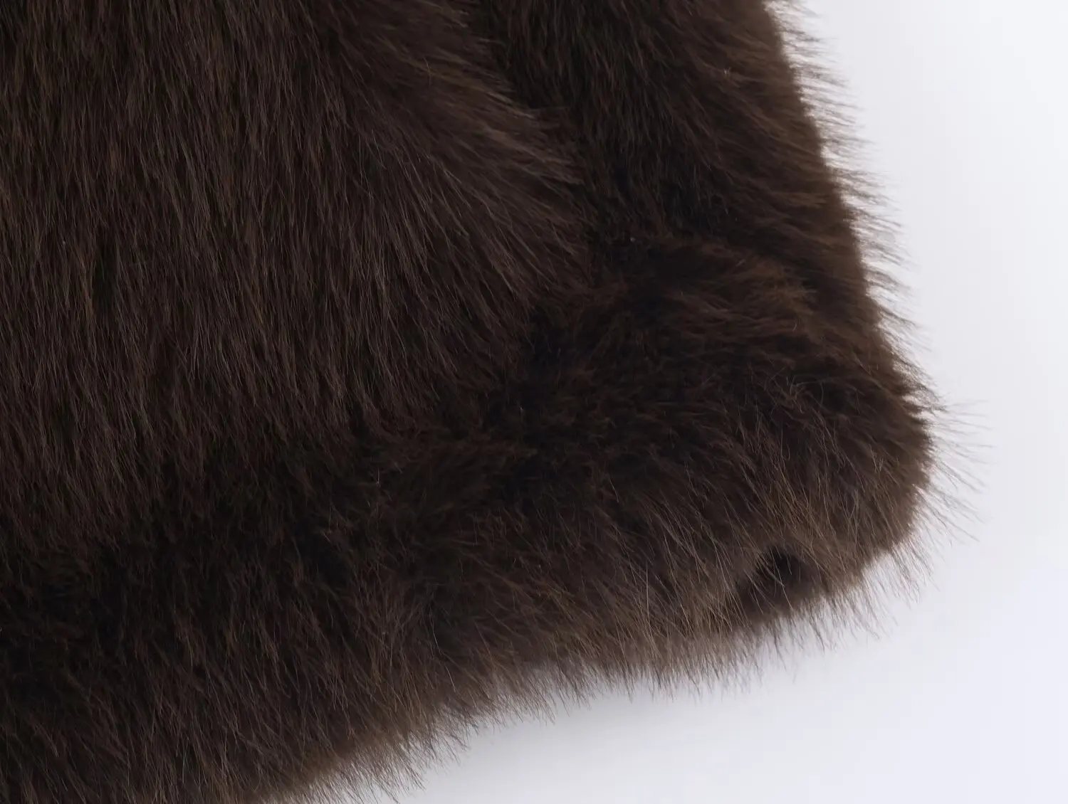 Diiyeg mulher 2025 outono nova moda efeito de pele do falso colete all-match zíper sem mangas colete outerwear mujer