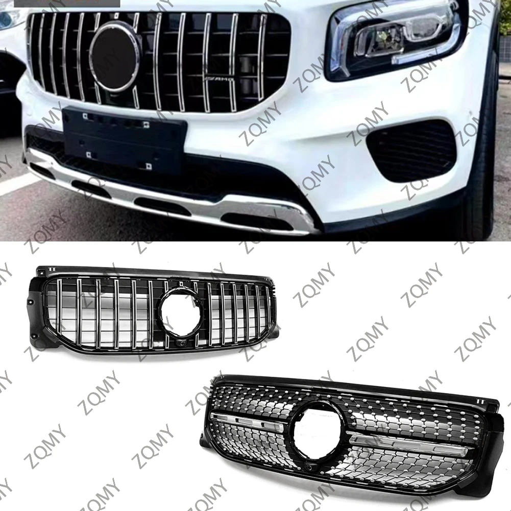 Auto Voorbumper Grille Center Panel Styling Bovenste Grill Voor Mercedes-Benz GLB-Klasse W247X247 GLB250 2019 2020 2021 2022