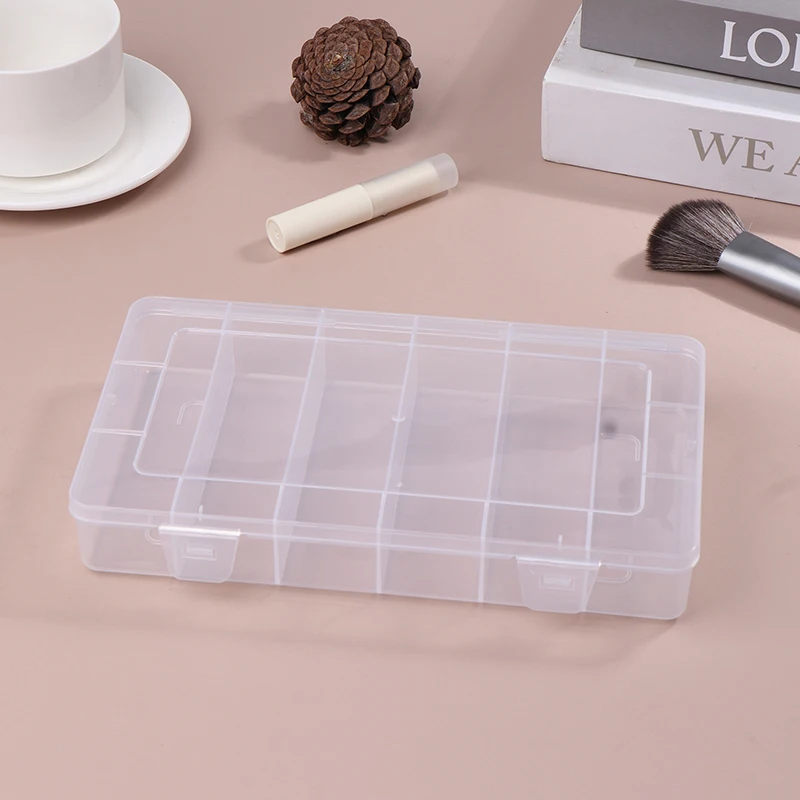 Storage Box for Eyelash Extension, Tweezer Case, Cosmetic Makeup Tools, Lash Accessories, 6 Grids