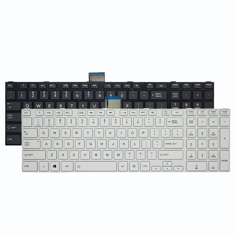 Nowa oryginalna klawiatura laptopa kompatybilna z satelitą Toshiba C850 C855 S850 S855D C855D C870 L850 L850D L855 L870 P850