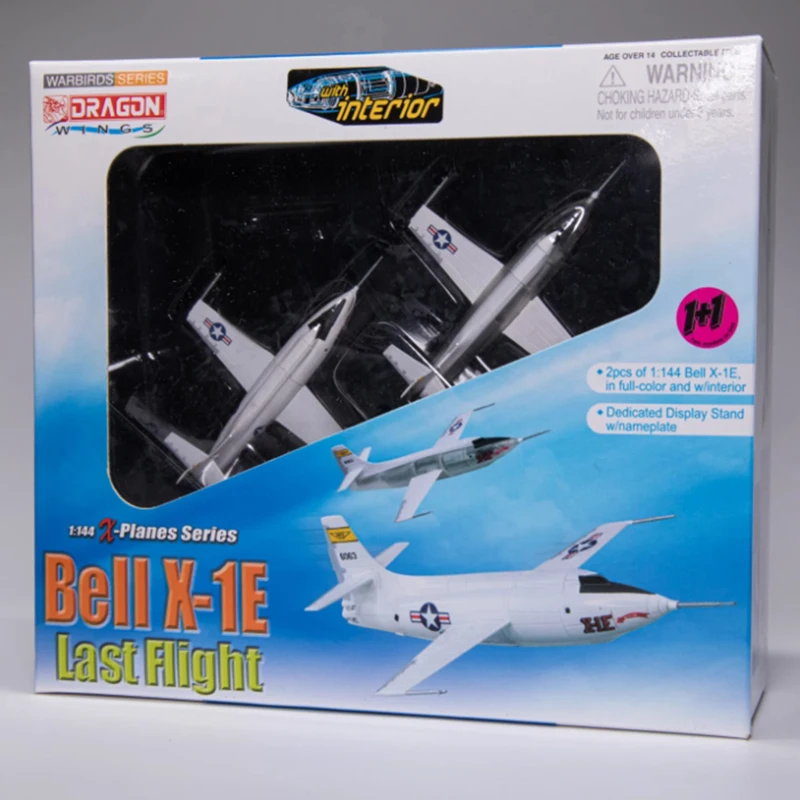 51021/51029 1:144 مقياس BELL X-1/X-1E نموذج طائرة مجموعة كلاسيكية للبالغين عرض ثابت