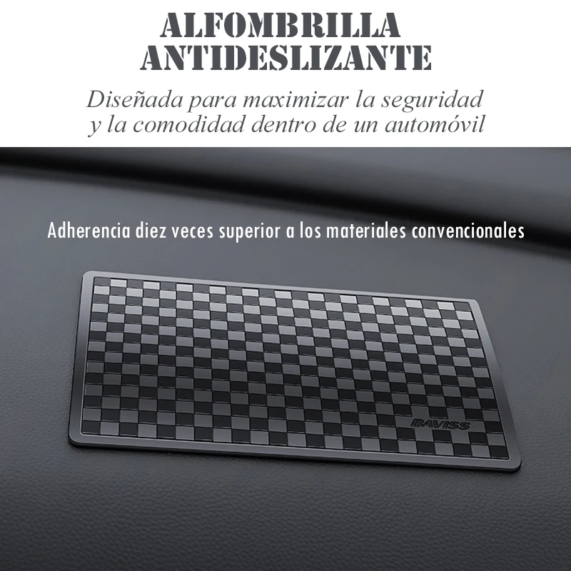 Car Dashboard Anti-Slip Mat, Multi-Functional Car interior Accessory, universal Adhesive for All Types of Cars, Vest