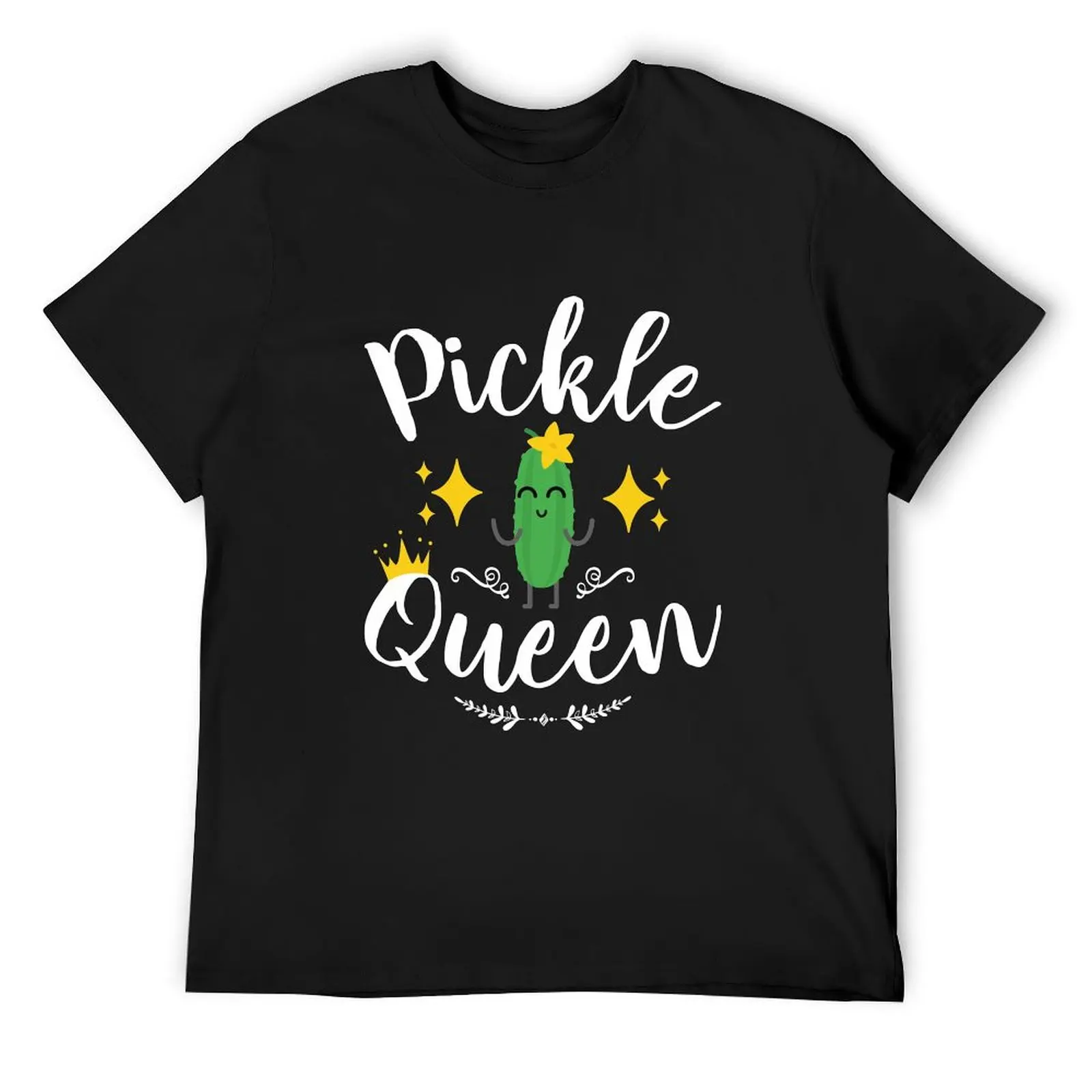 

Pickle Queen T-Shirt baggy shirts cotton graphic tees anime t shirts graphic shirts mens graphic t-shirts funny