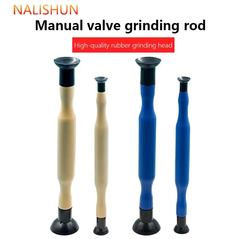 

2pcs Manual Valve Lapping Grinding Sticks Grips with Suction Cup Valve Lapping Set for Cylinder Engine Valve Dust Grinding