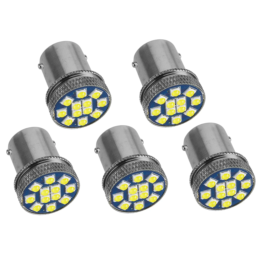 

10 шт. белый светодиод 12SMD BAY15D 1156 1157 7440 3157 T20 P21W DRL лампы указателя поворота постоянного тока 24 В для автомобиля грузовика