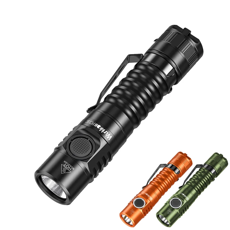 Wurkkos FC11C Nichia 519A Buck Circuit Wandelen 18650 Zaklamp Max uitgang 1200 LM USB C Oplaadbare EDC Zaklamp