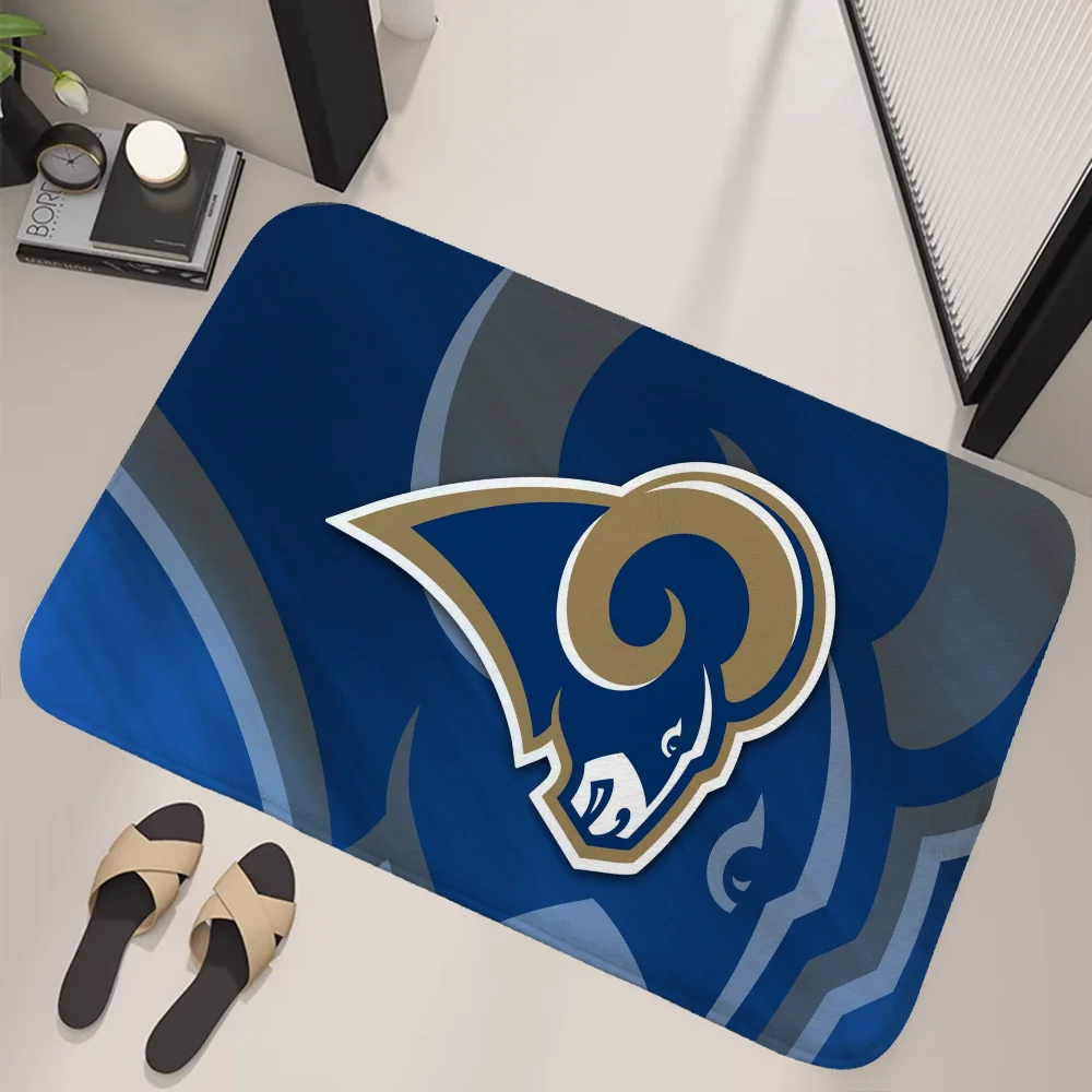 Los Angeles Rams Bedroom Carpet for Kitchen Floor Mat Entrance Doormat Outdoor Rug Decoration Home Accsessories Welcome Offers