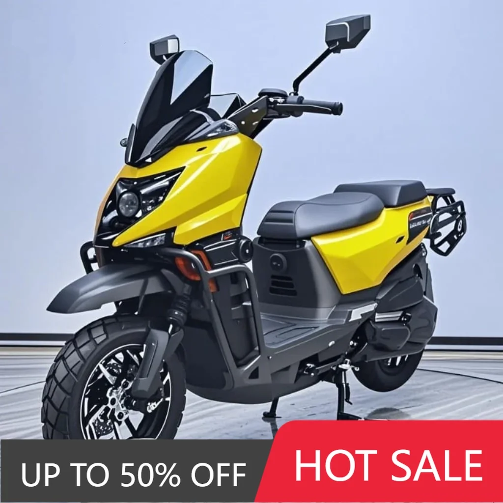 TTY TTY custom adult high-speed electric motorcycle, 3000W power, 72V scooter, equipped with powerful disc brakes