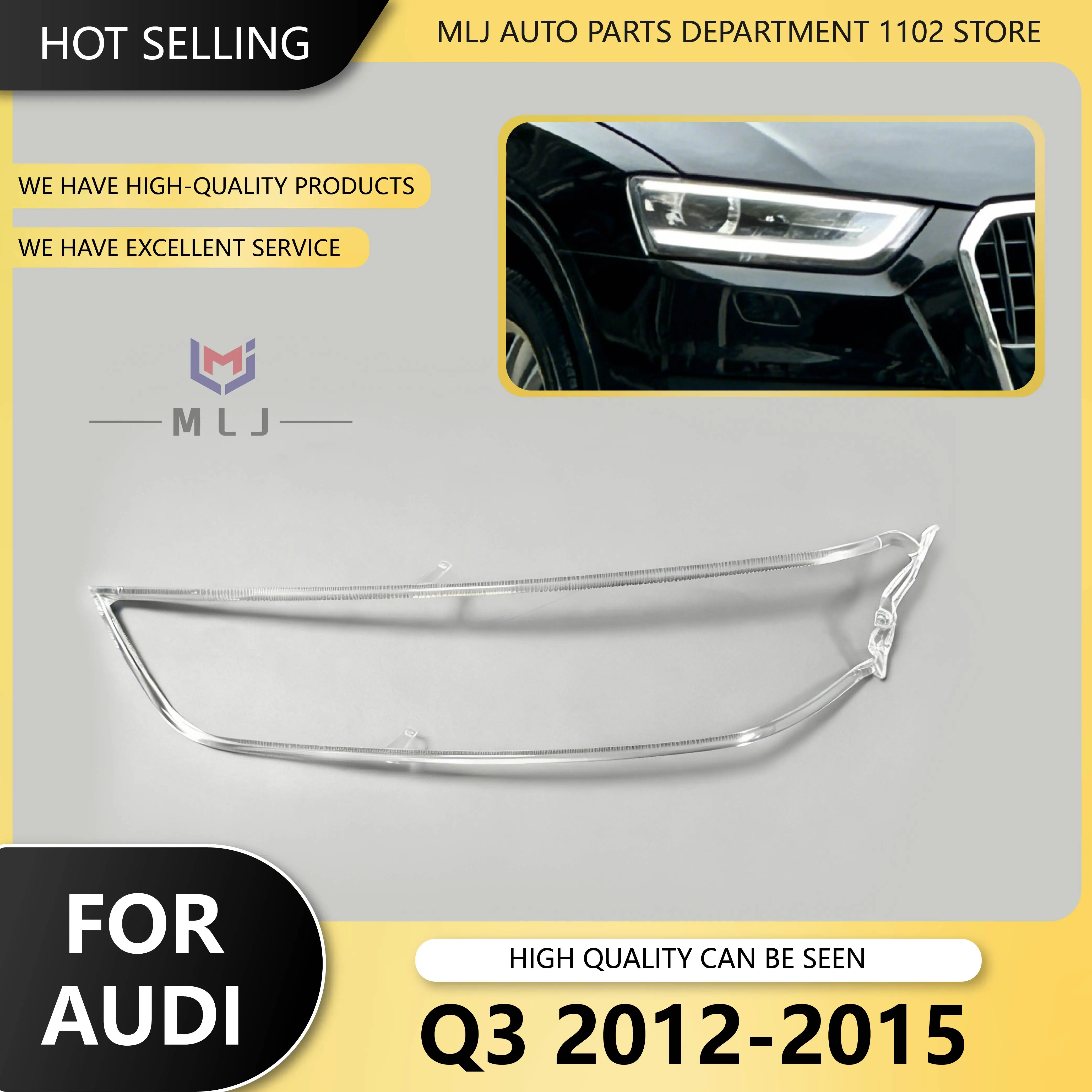 

New Headlight DRL Tube Acrylic tube Light Guide Strip Light DRL Strip Daytime Running Light For Audi Q3 2012 2013 2014 2015