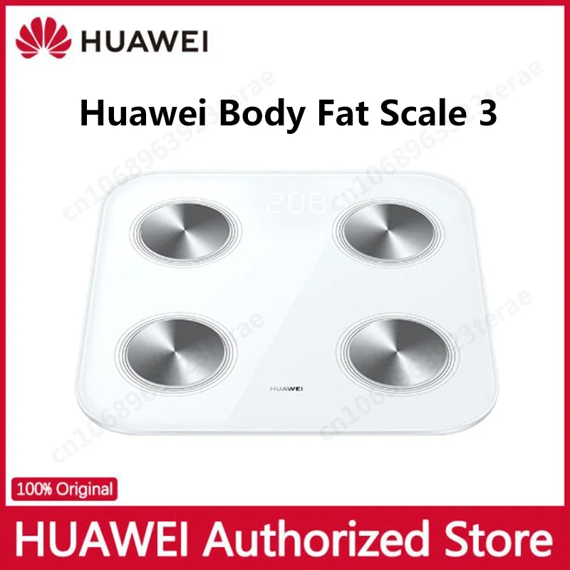 

HUAWEI Scale 3 Body Fat Scale 10+ Body Health Parameters Wi-Fi And Bluetooth Connection